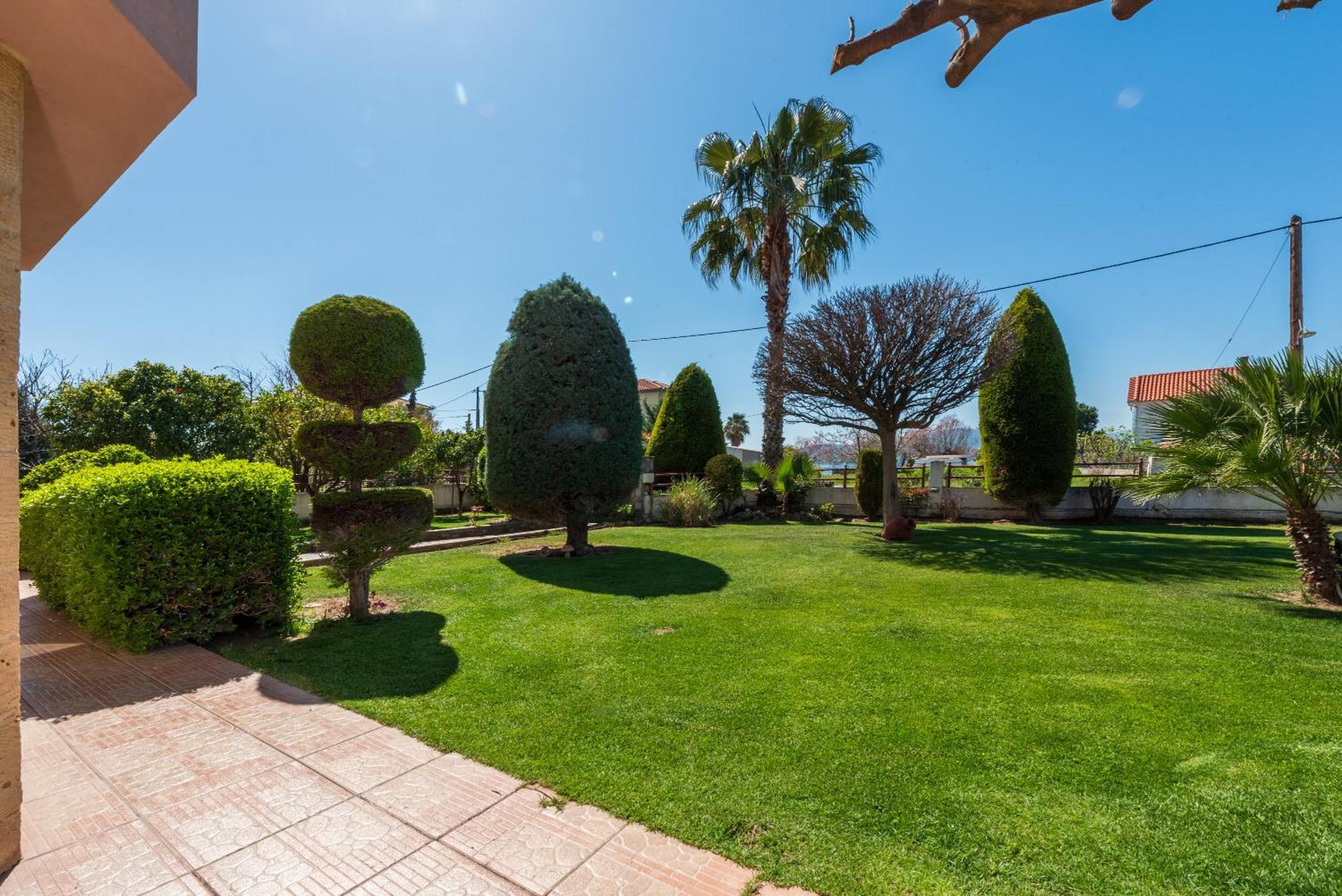 Appartamento Christina'S Twin Palm Trees House Agria Esterno foto